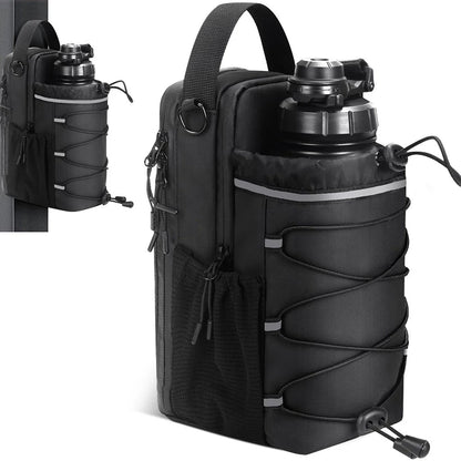 Magnetic Gym Bag Magnetic Sling Pocket Bottle Holder Crossbody Bag for Men and Women